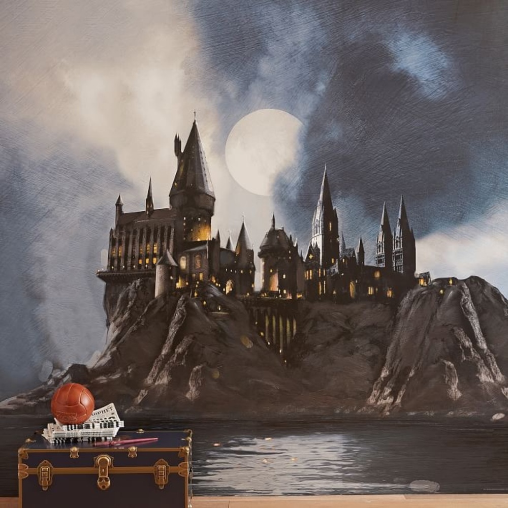 Harry Potter Hogwarts Mural Wallpaper